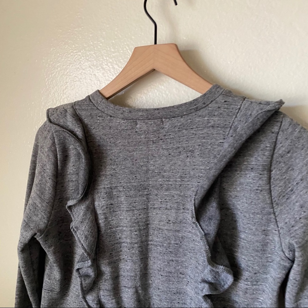 J Crew | Ruffle Trim Sweatshirt - Picture 8 of 8